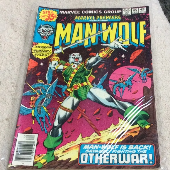 Marvel Other - Vintage 1978 Marvel Premiere featuring Man-Wolf comic book #45
